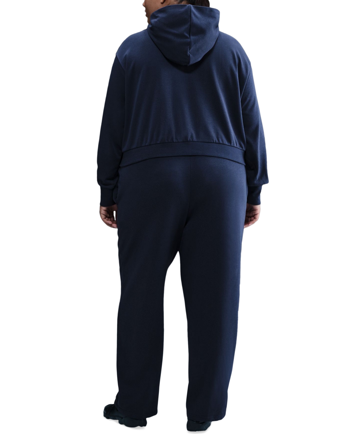 Nike Plus Size Chill Terry Full-zip French Terry Hoodie In Blue