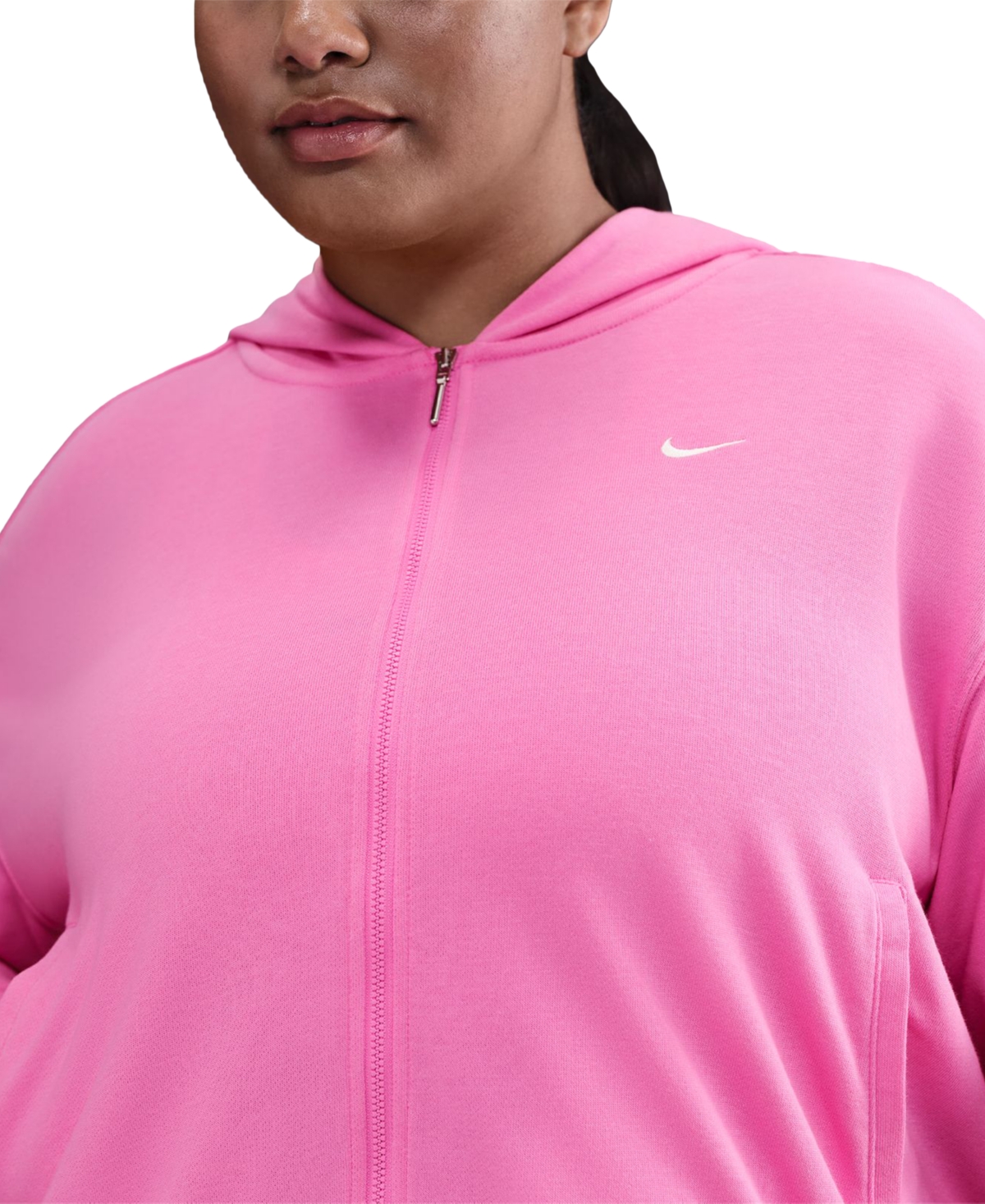 Nike Plus Size Chill Terry Full-zip French Terry Hoodie In Multi