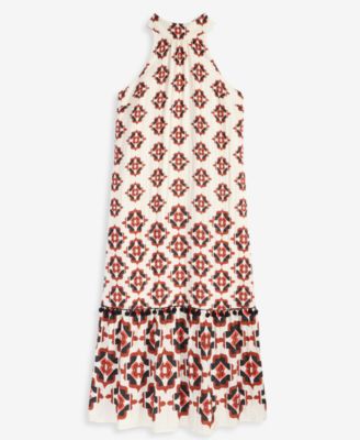 Women's Medallion-Print Sleeveless Dress, Macy's Exclusive - | Alix Friedberg Capsule Collection