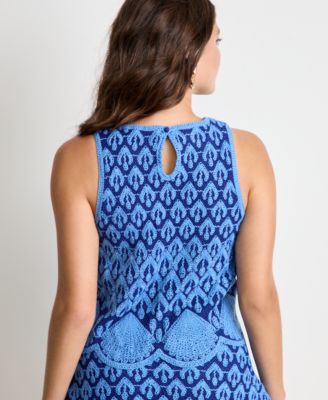 Women's Crocheted Sleeveless Top, Macy's Exclusive - | Alix Friedberg Capsule Collection