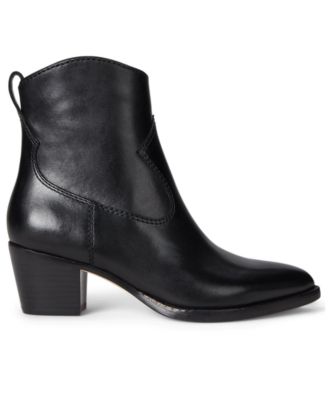 Women's Harpher Burnished Leather Booties