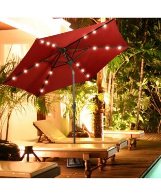 17.5 Inch Heavy Duty Square Umbrella Base Stand of 30 lbs for Outdoor