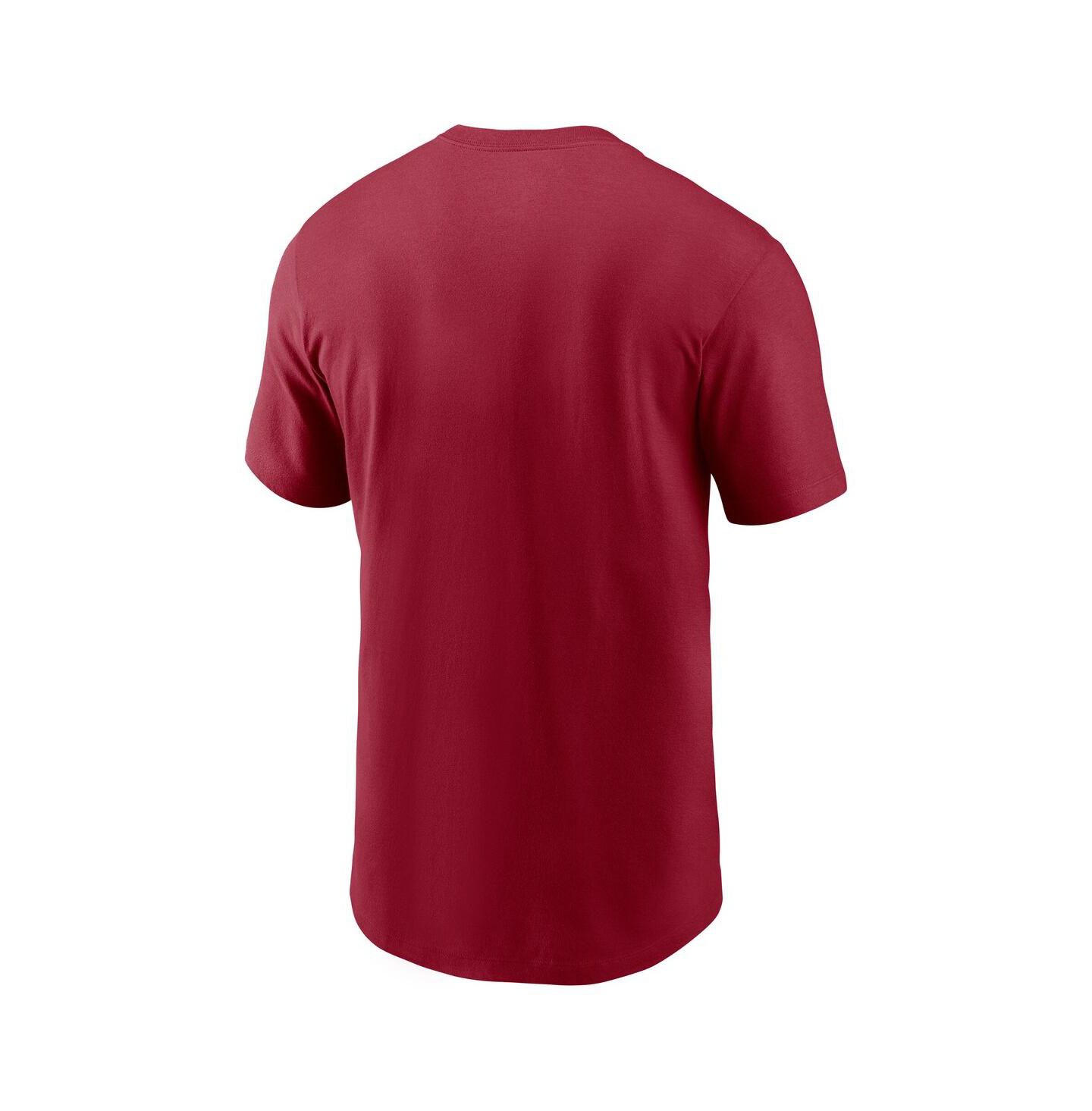Мужская футболка Nike Cardinal Stanford Cardinal Primetime Arch Stack — фото 2