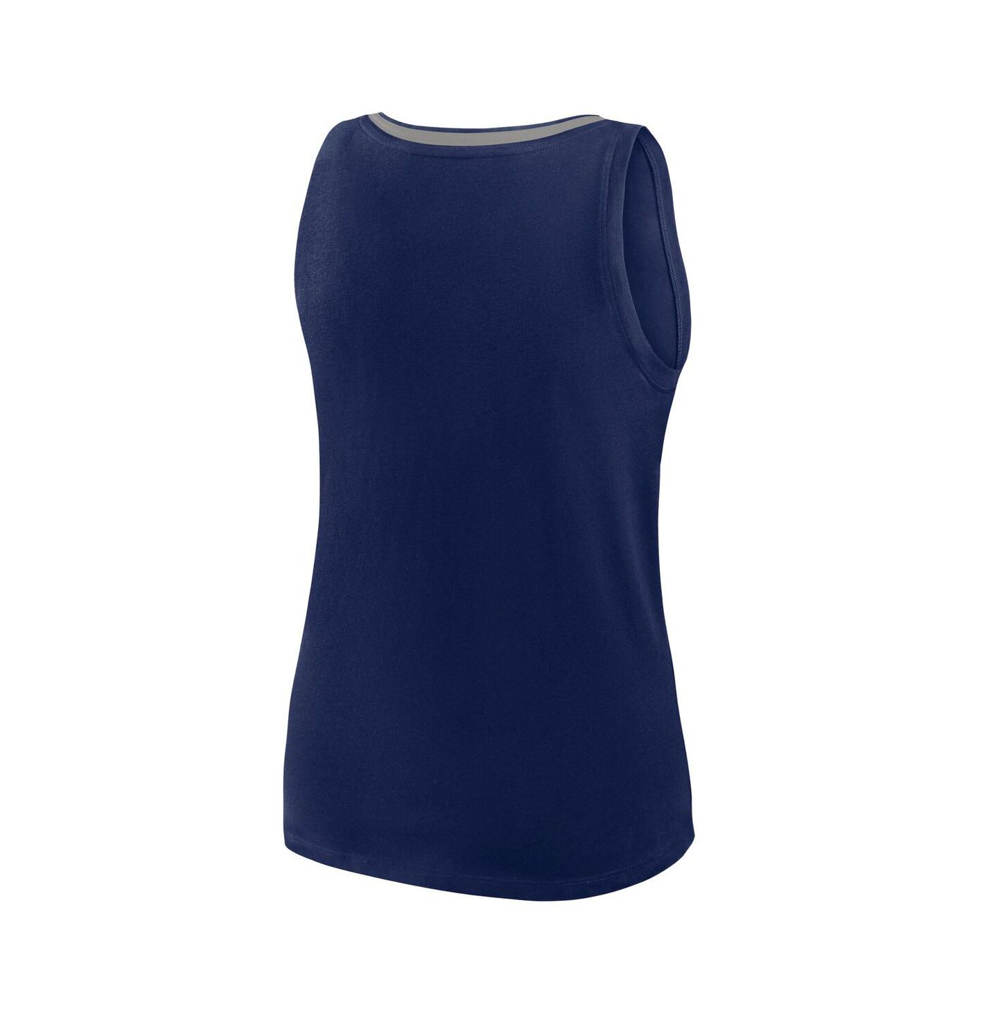 Женский топ Logo Athletic Navy Dallas Cowboys Stellar Win V-Neck — фото 2