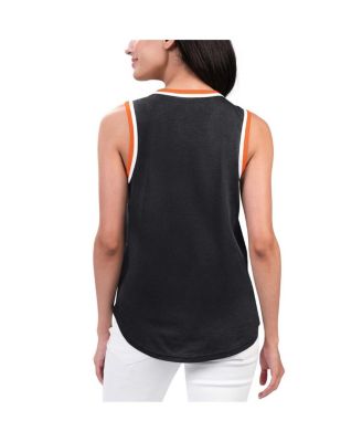 Women's Black Philadelphia Flyers Strategy Tank Top