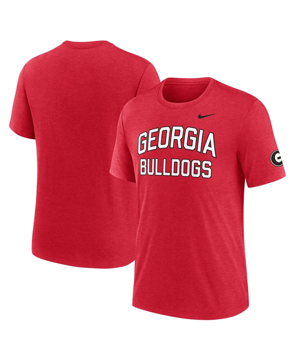 Nike Georgia Campus Collegiate Block  Men's College T-shirt In Red