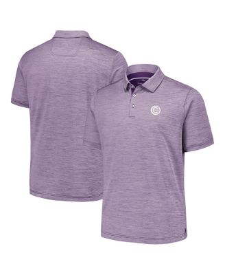Tommy Bahama - Men's Purple Chicago Cubs Sport San Raphael Island Zone Polo Shirt