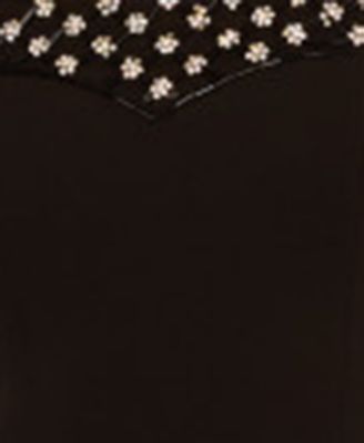 Women's Crepe Sleeveless Fit & Flare Mini Dress