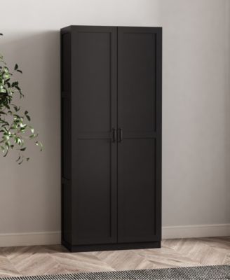 Cornelia 29.61" 4-Shelf Storage Closet