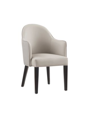 Hillman Leatherette Upholstered Dining Armchair
