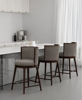 Evalyn 37.6" Upholstered Counter Stool