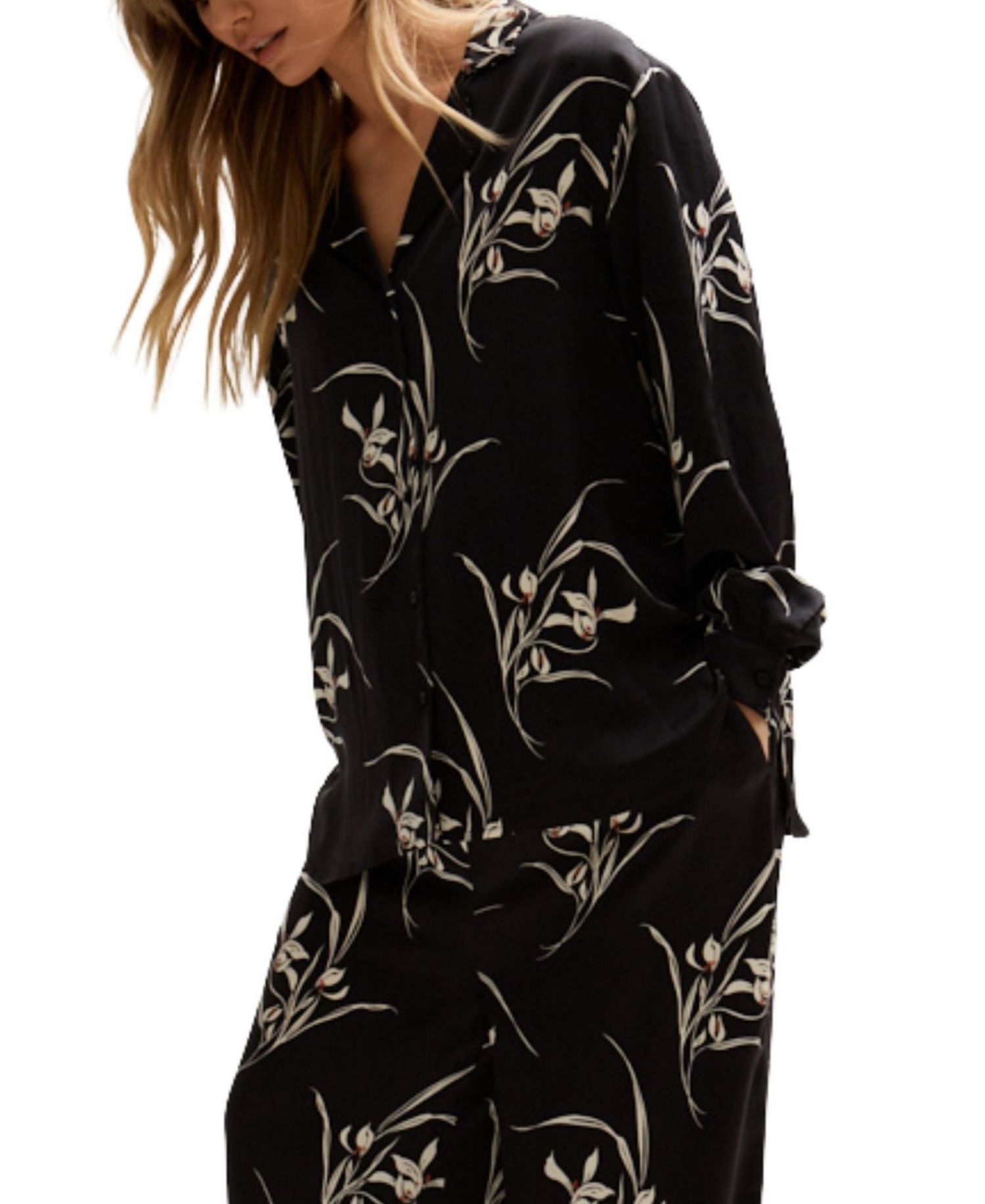 Women's Lillibet Large Floral Print Shirt