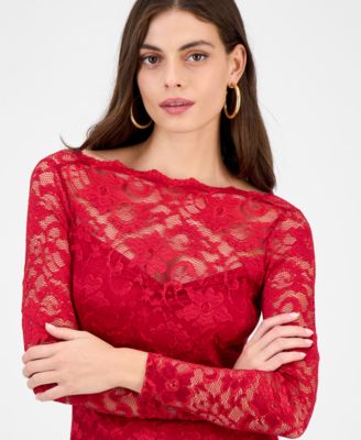 Women's Nataliya Long-Sleeve Lace Top