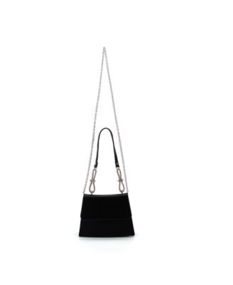 Bria Rhinestone Handle Shoulder Bag