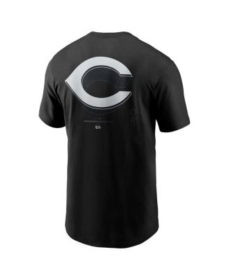 Men's Black Cincinnati Reds Lights Out Bar Loading T-Shirt