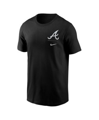Men's Black Atlanta Braves Lights Out Bar Loading T-Shirt