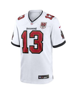 Men's Mike Evans White Tampa Bay Buccaneers 50th Anniversary Game Jersey
