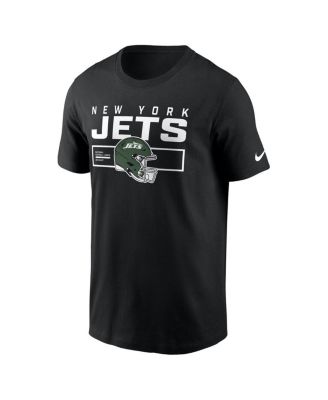 Men's Black New York Jets Primetime Helmet Essential T-Shirt