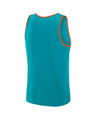 Men's Aqua Miami Dolphins Unmatched Success Tank Top
