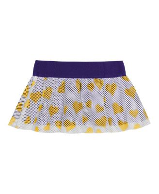 Baby Boys and Girls 2-Piece Minnesota Vikings Love My Team Bodysuit and Skirt Set