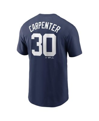 Men's Kerry Carpenter Navy Detroit Tigers Fuse Name Number T-Shirt