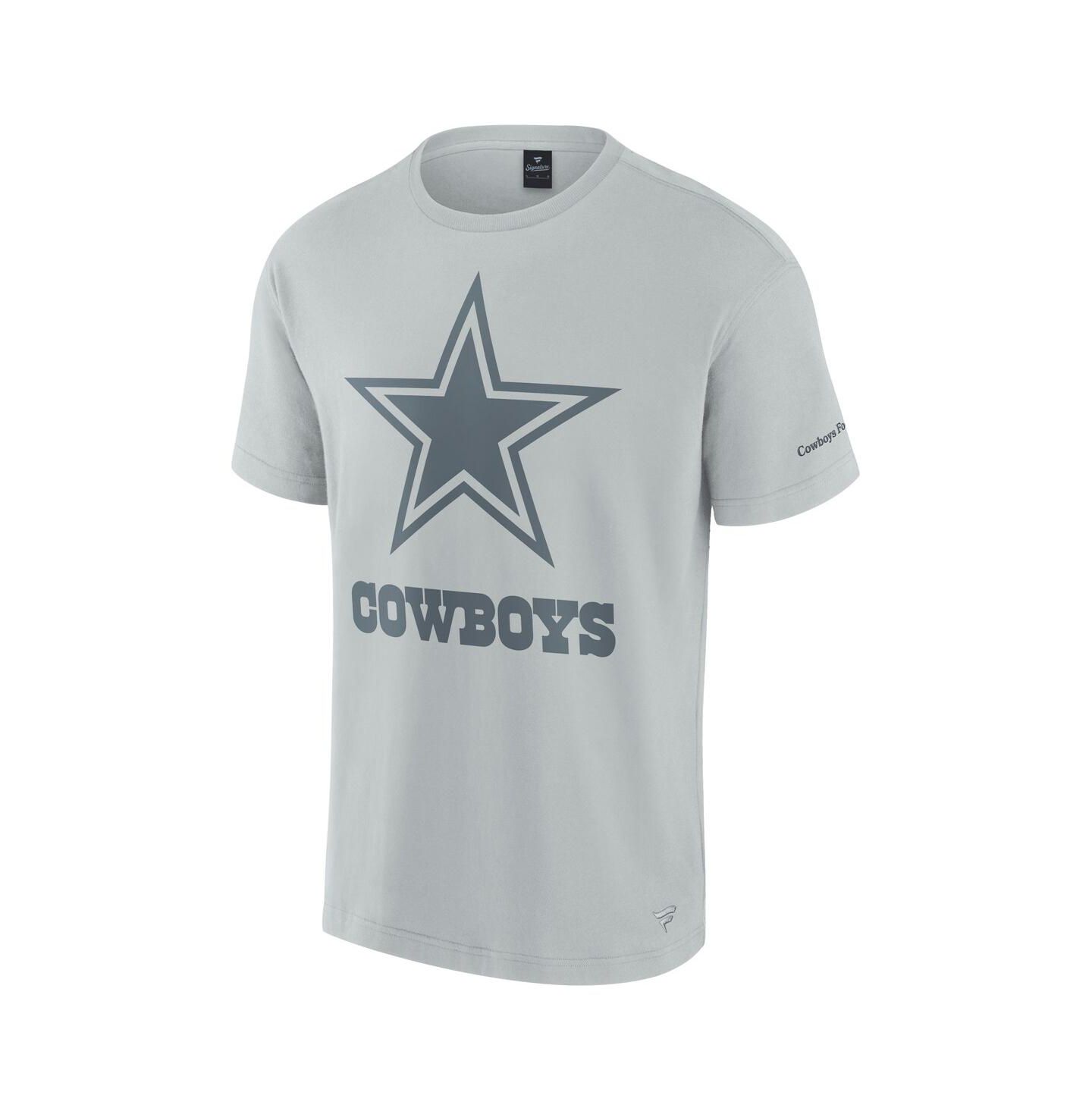 Футболка Fanatics Gray Dallas Cowboys Elements Iconic — фото 3
