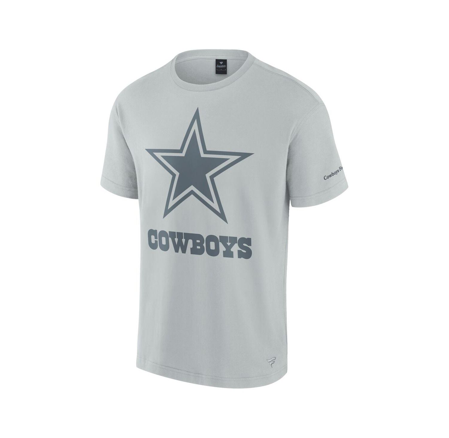 Men's and Women's Gray Dallas Cowboys Elements Iconic T-Shirt