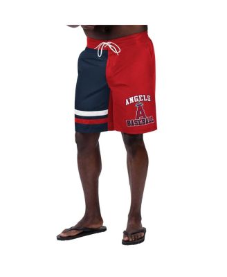 G-III Sports by Carl Banks - Men's Red Los Angeles Angels Anchor Swim Trunks