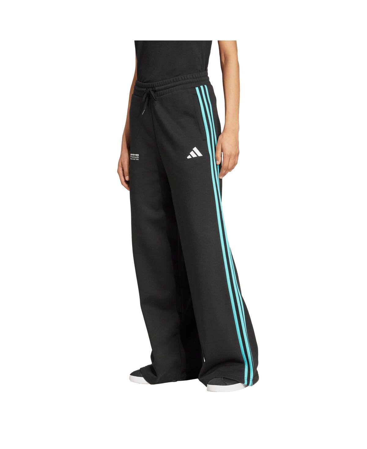 Adidas Originals Women's Black Mercedes-amg Petronas F1 Team Dna Alpha Skin Sweatpants