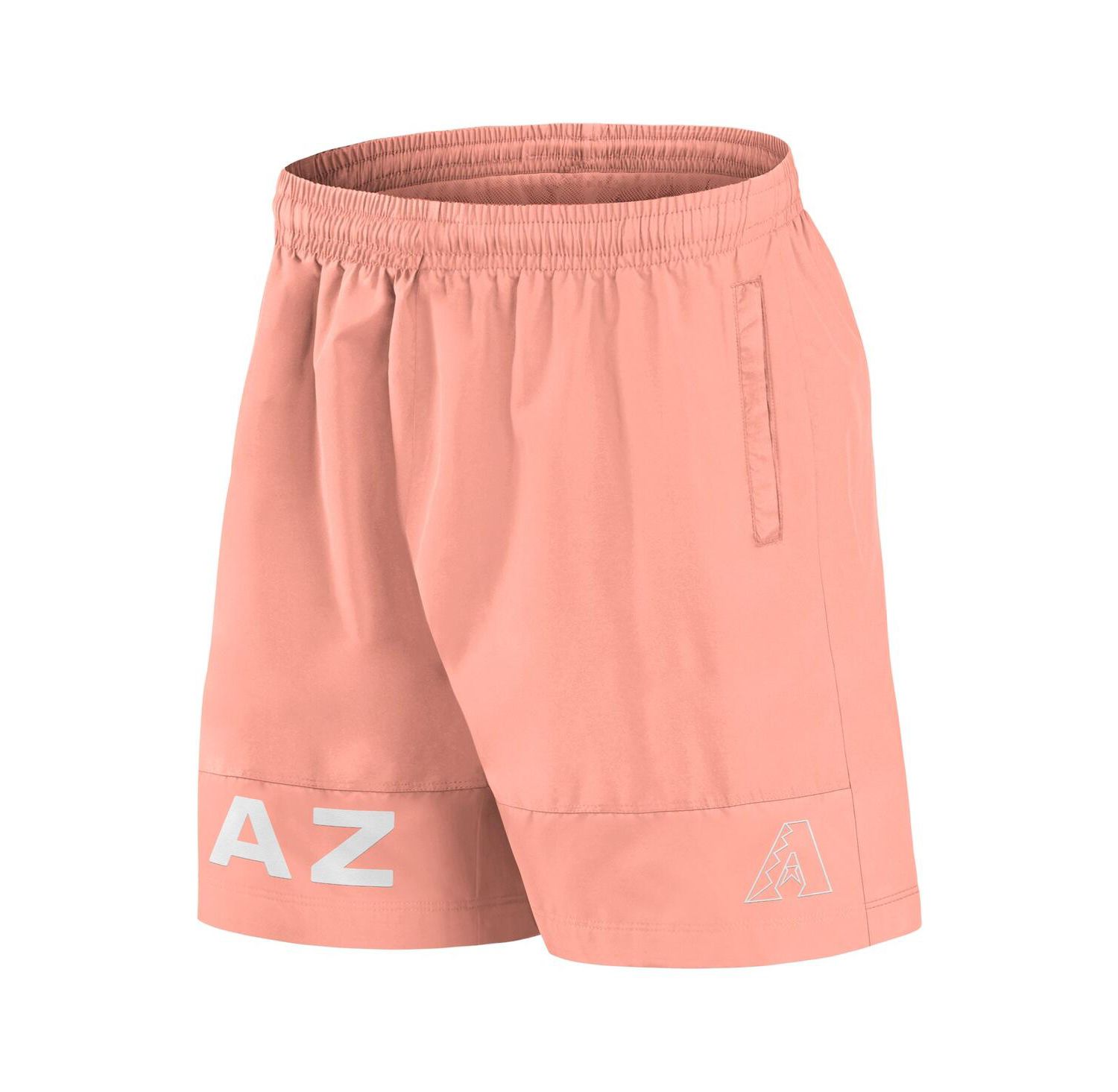 Men's Coral Arizona Diamondbacks Elements Swim Shorts