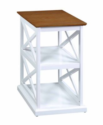 14" Rubber wood Coventry Chairside End Table