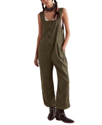 Free People - Women's Jude Cotton Denim Sleeveless Jumpsuit
