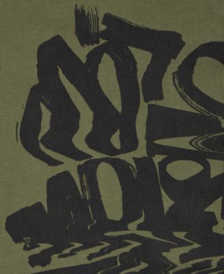 Men's Relaxed-Fit Scribble Graphic Sweatshirt, Macy's Exclusive