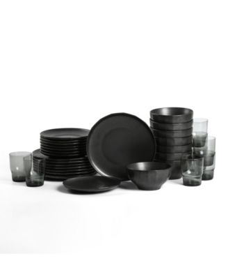 Rio 32 Pc. Dinnerware & Glassware Set, Service for 8