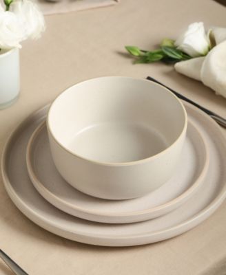 Amber 12 Pc. Dinnerware Set, Service for 4