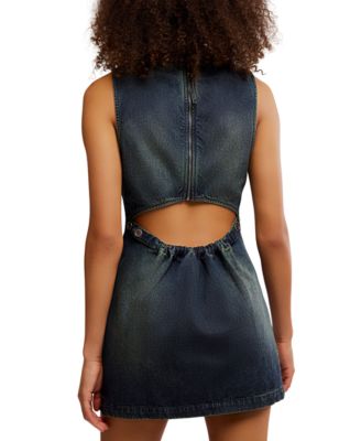 Women's Atlas Cotton Denim Mini Dress