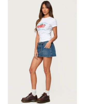 Womens Fresh Strawberries Graphic T Shirt