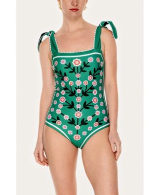 Women's Midnight Bloom Reversible One-Piece Swimsuit