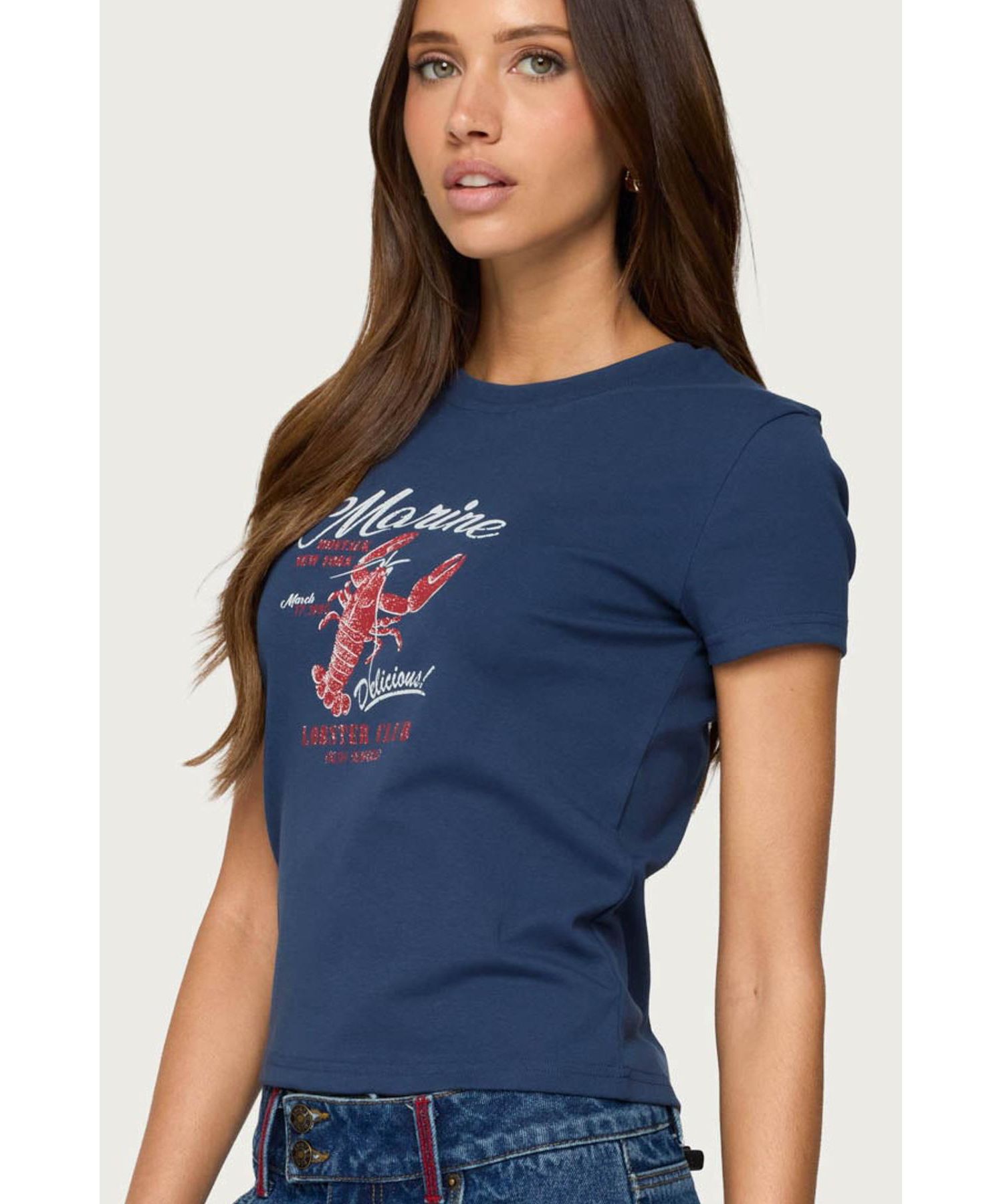 Womens Lobster Club T Shirt