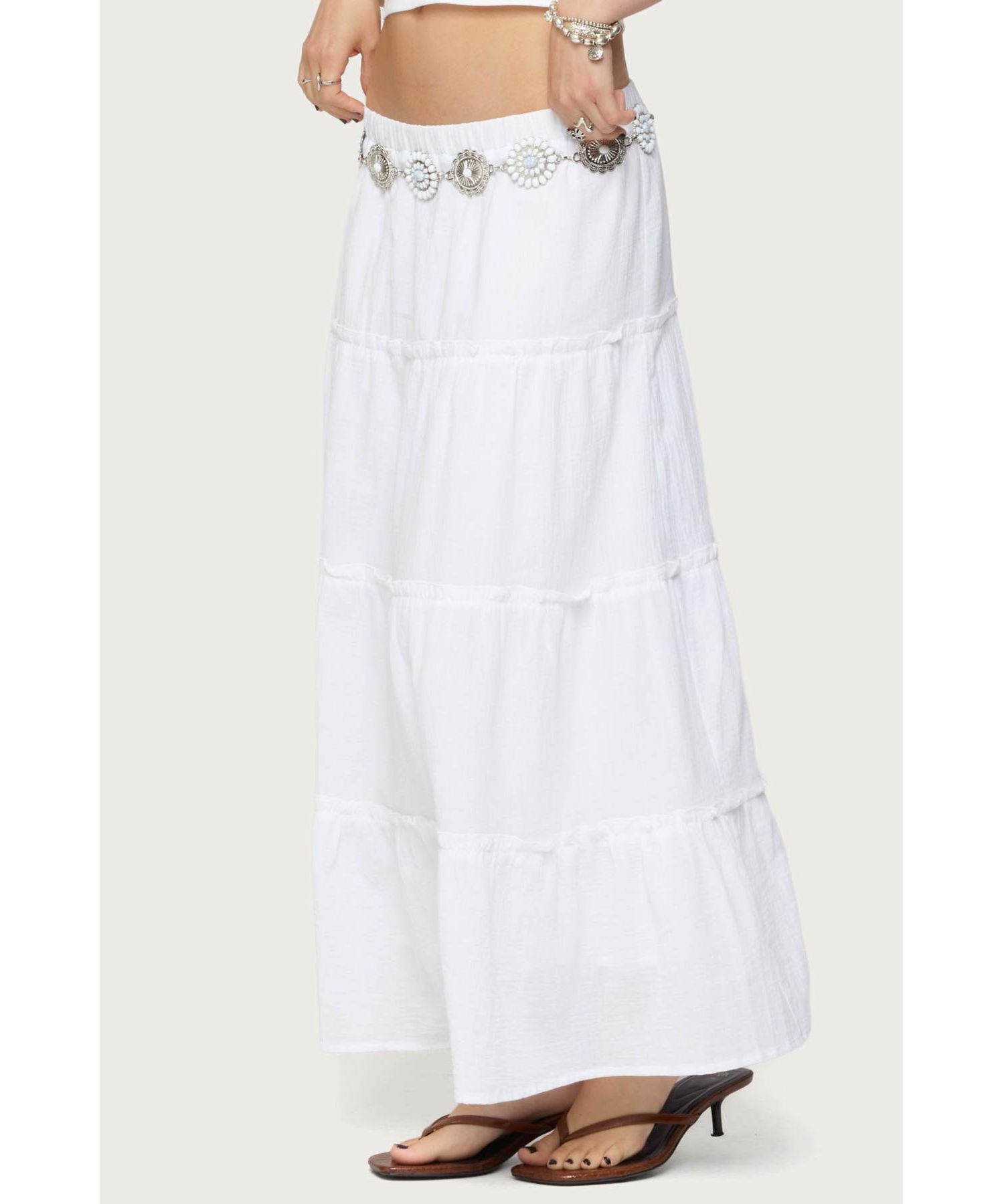 Women's Charlotte Tiered Maxi Skirt