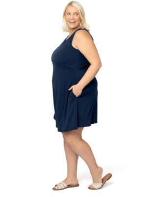 Plus Size Penelope Crossover Nursing Dress