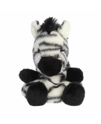 Aurora Mini Grevy Zebra Palm Pals Adorable Plush Toy White 4"