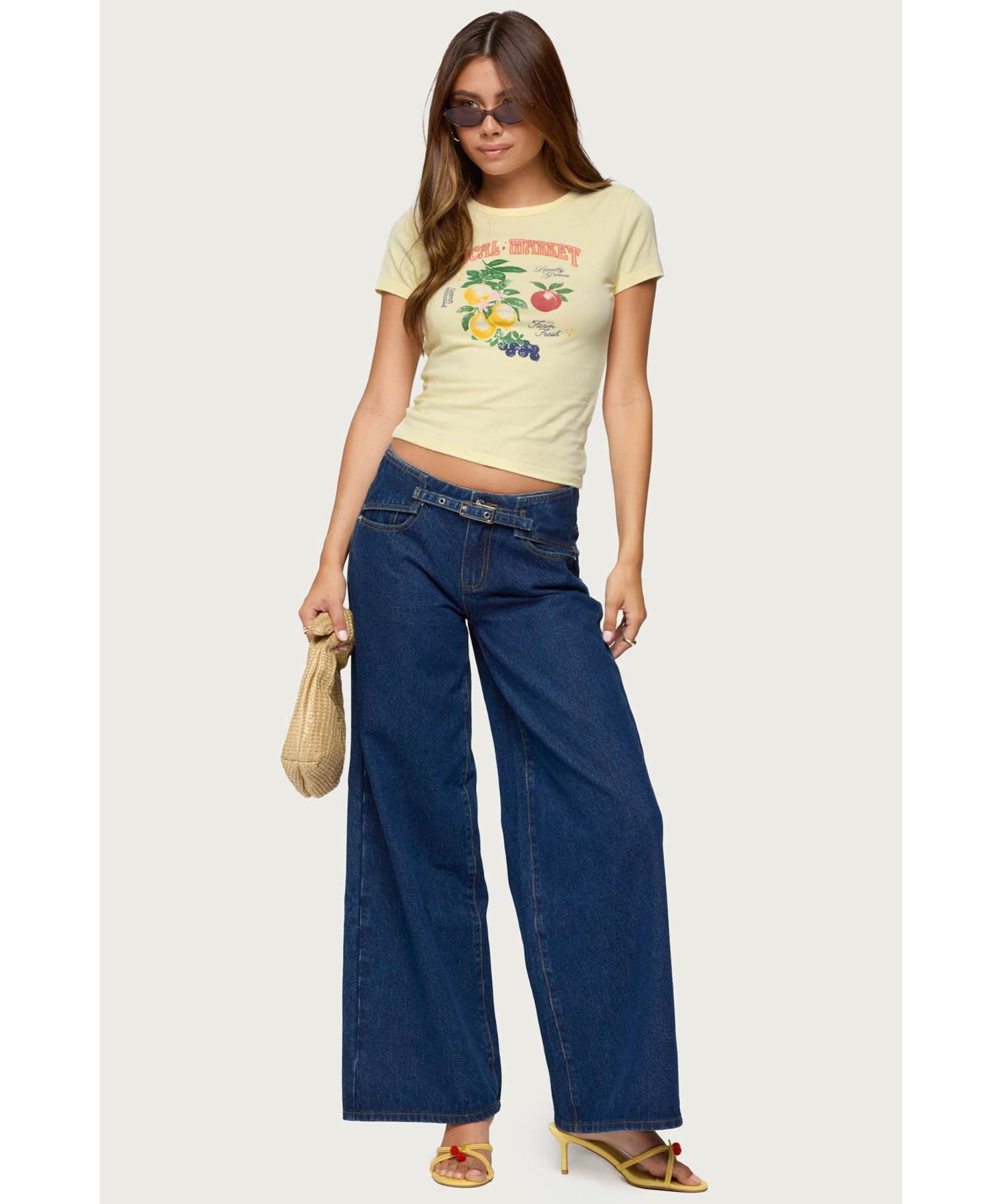 Women's Local Market Graphic T Shirt