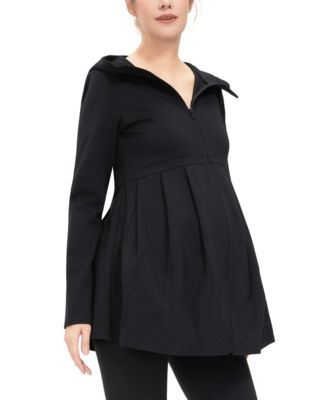 Maternity Sophia Fit & Flare Hooded Jacket