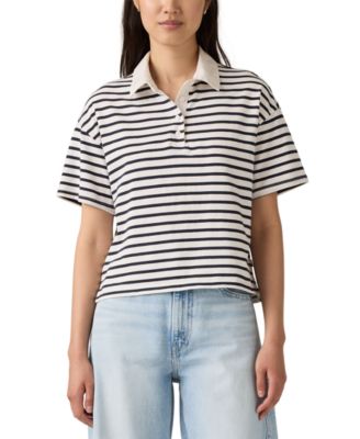 Levi's - Women's Cotton Aries Rugby Polo Top