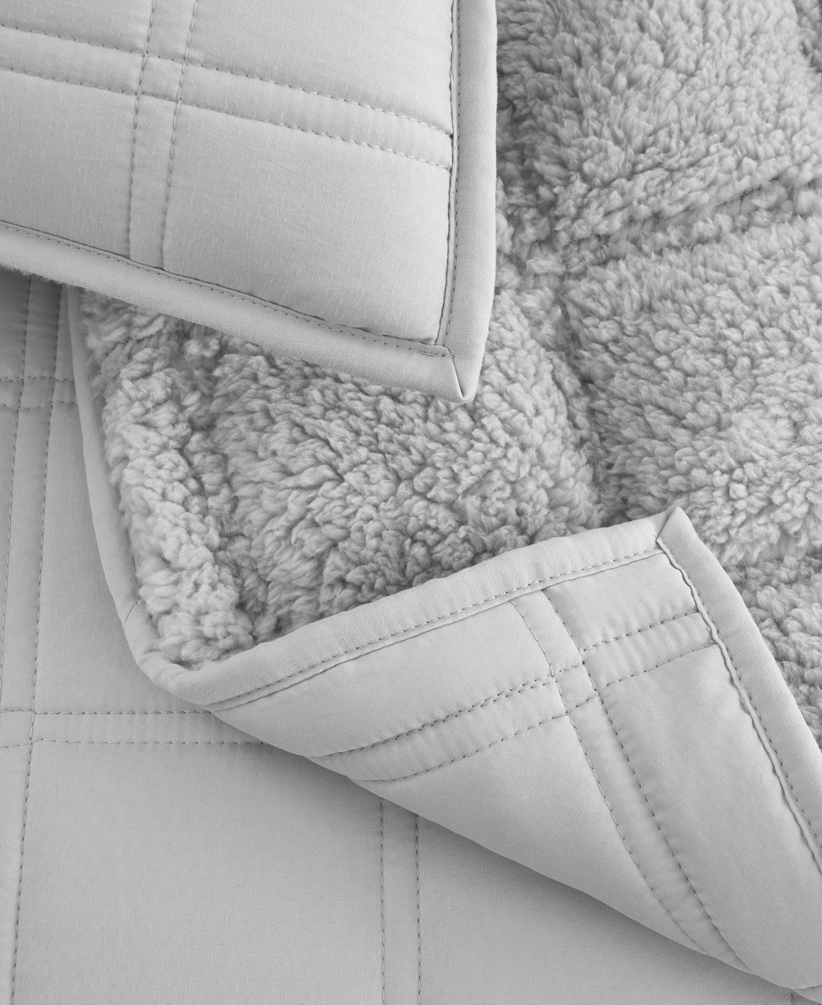 Ugg Gizelle 3-pc. Quilt Set, Full/queen In Gray