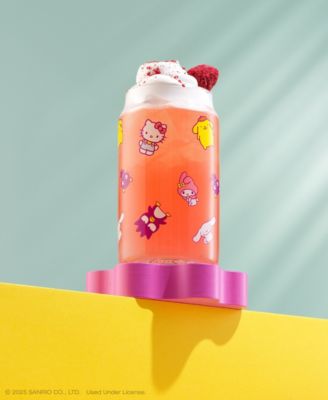 Hello Kitty Friends Character Toss Can Drinking Glasses, Set of 4