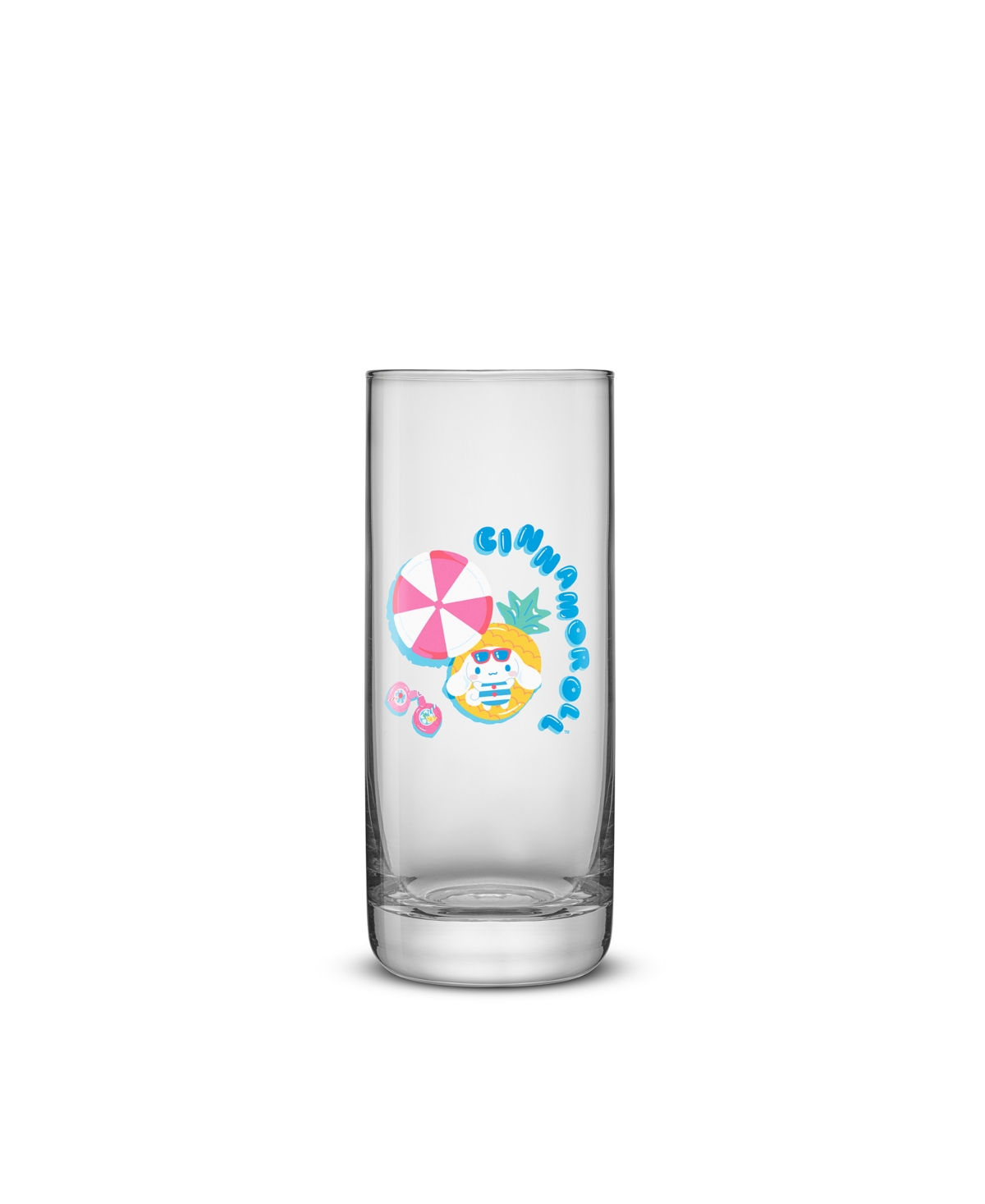 Joyjolt Hello Kitty Friends Summer Drinking Glasses, Set Of 4 In Multi