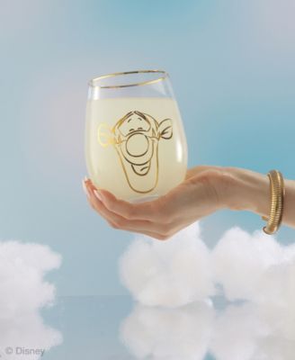 Pooh Spirits Hero Faces Stemless Drinking Glasses, Set of 4