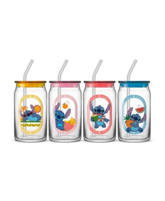 Lilo Stitch Island Vibes Can Tumblers, Set of 4
